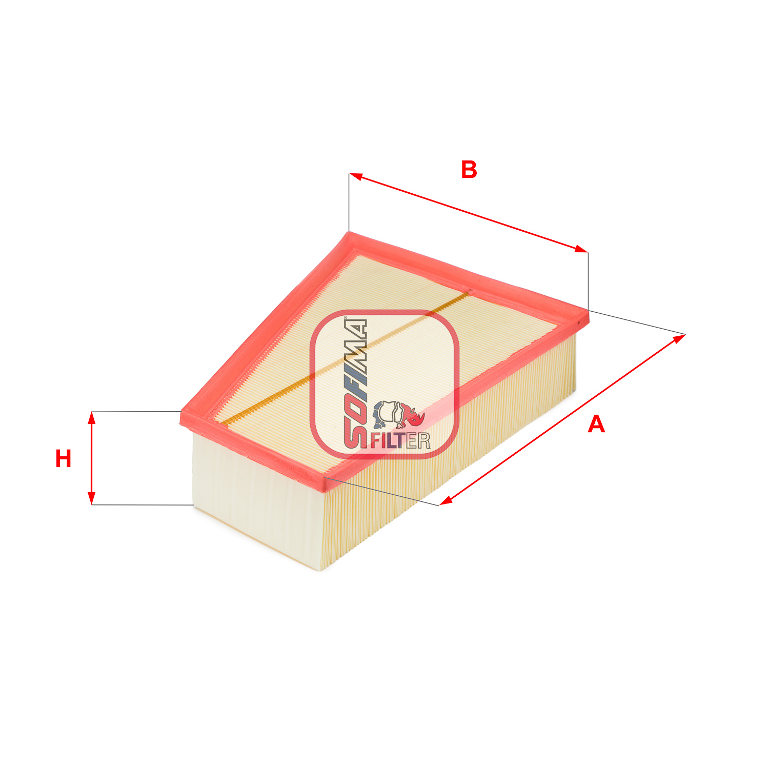 Повітряний фільтр   S 3331 A   SOFIMA