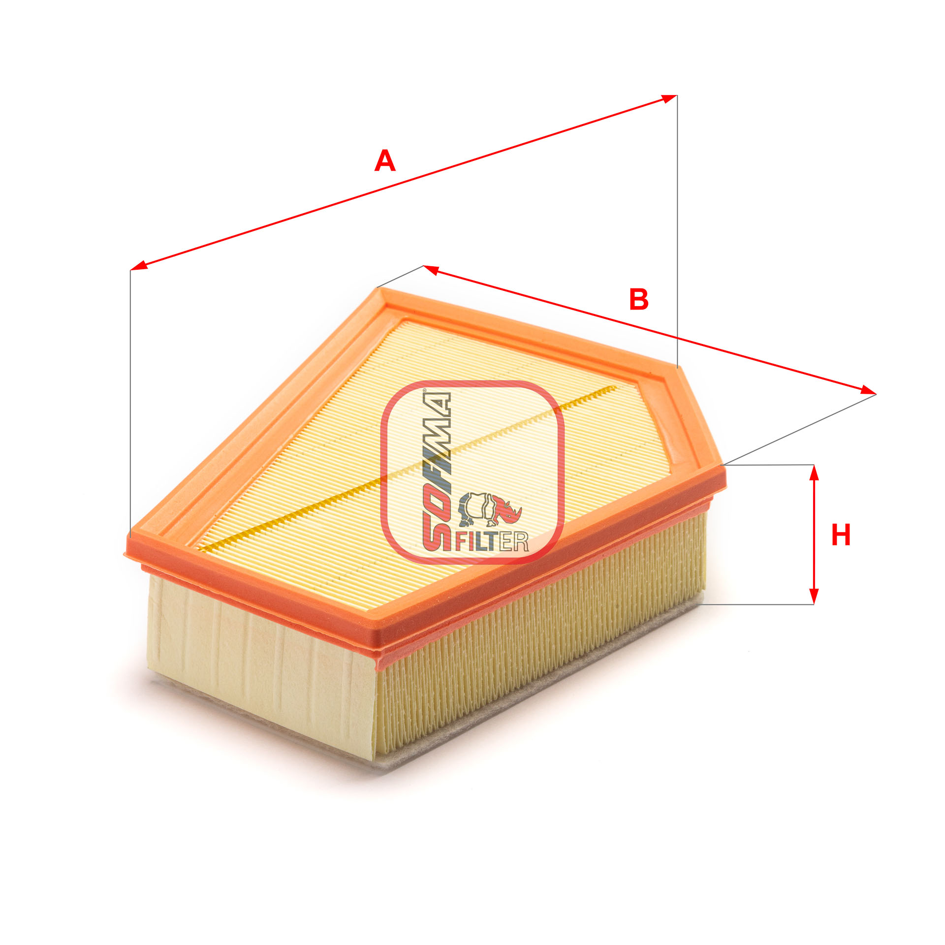 Воздушный фильтр, SOFIMA S 3349 A Воздушный фильтр, SOFIMA S 3349 A