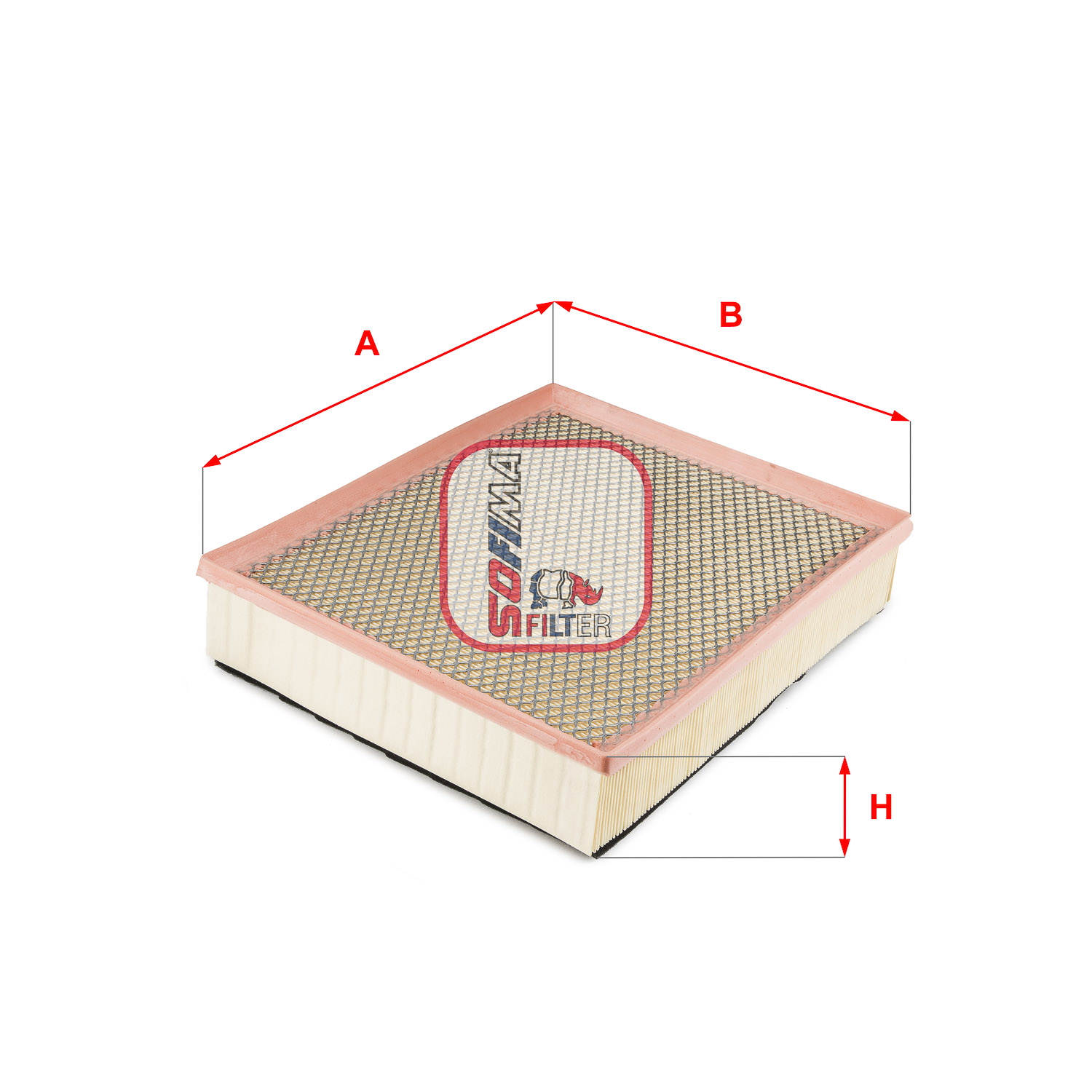 Воздушный фильтр, SOFIMA S 3512 A Воздушный фильтр, SOFIMA S 3512 A