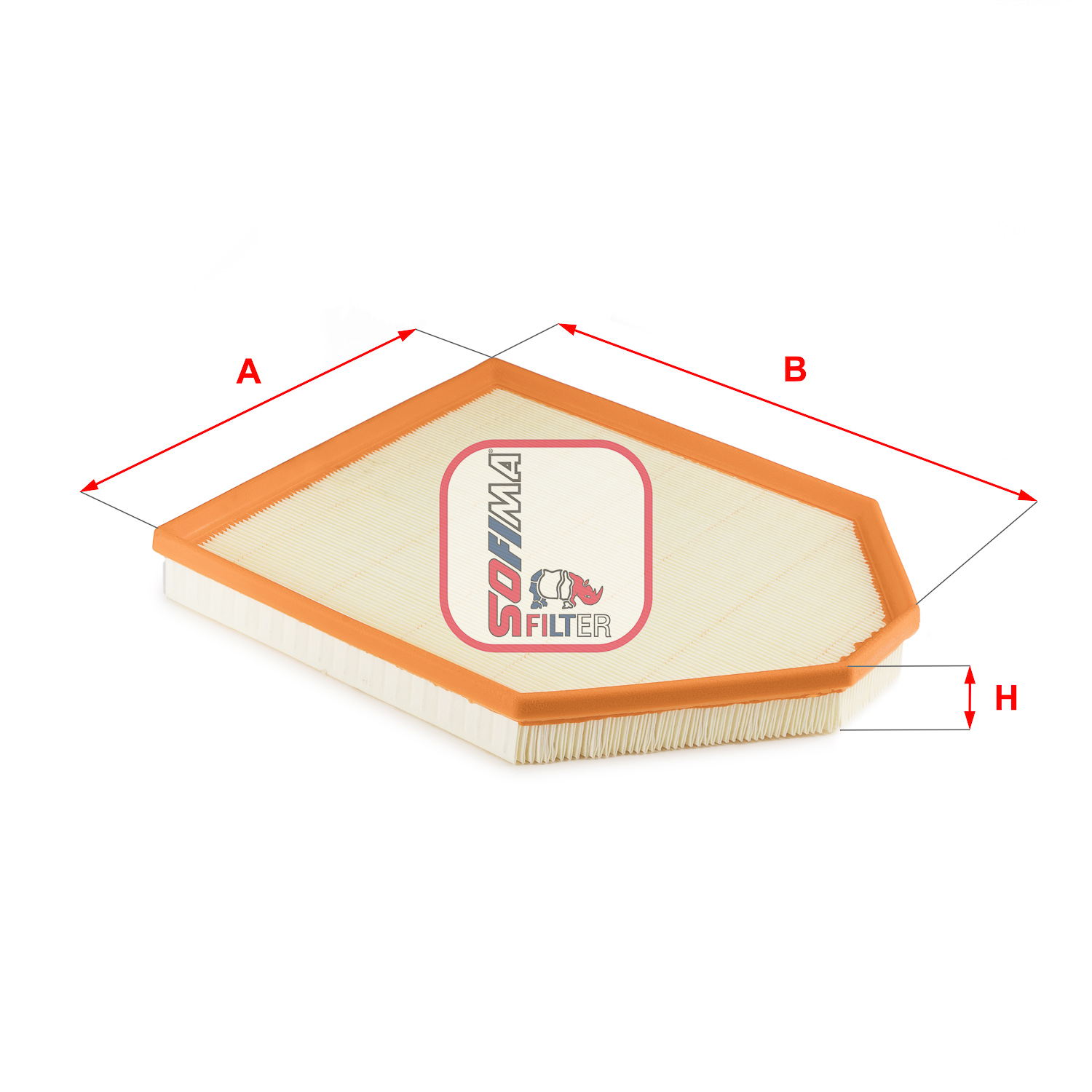 Повітряний фільтр   S 3597 A   SOFIMA