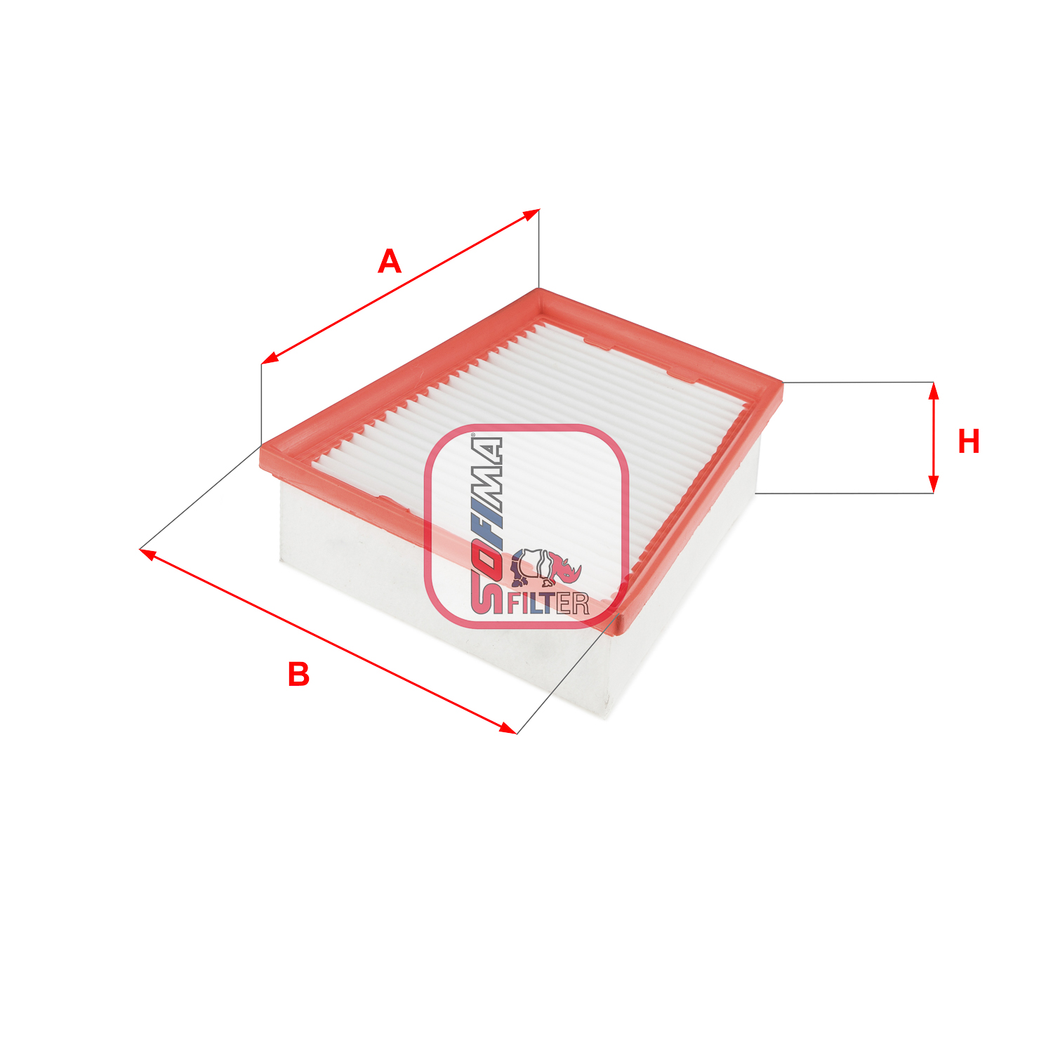 Повітряний фільтр   S 3687 A   SOFIMA