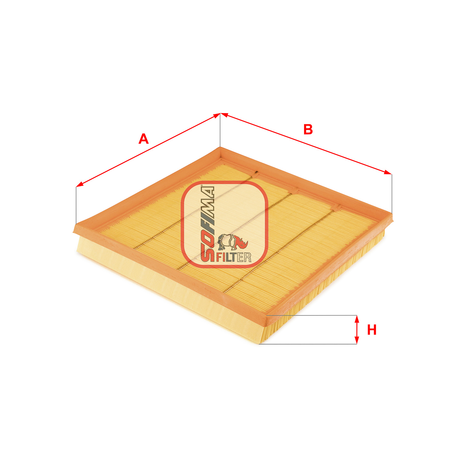 Повітряний фільтр   S 3711 A   SOFIMA