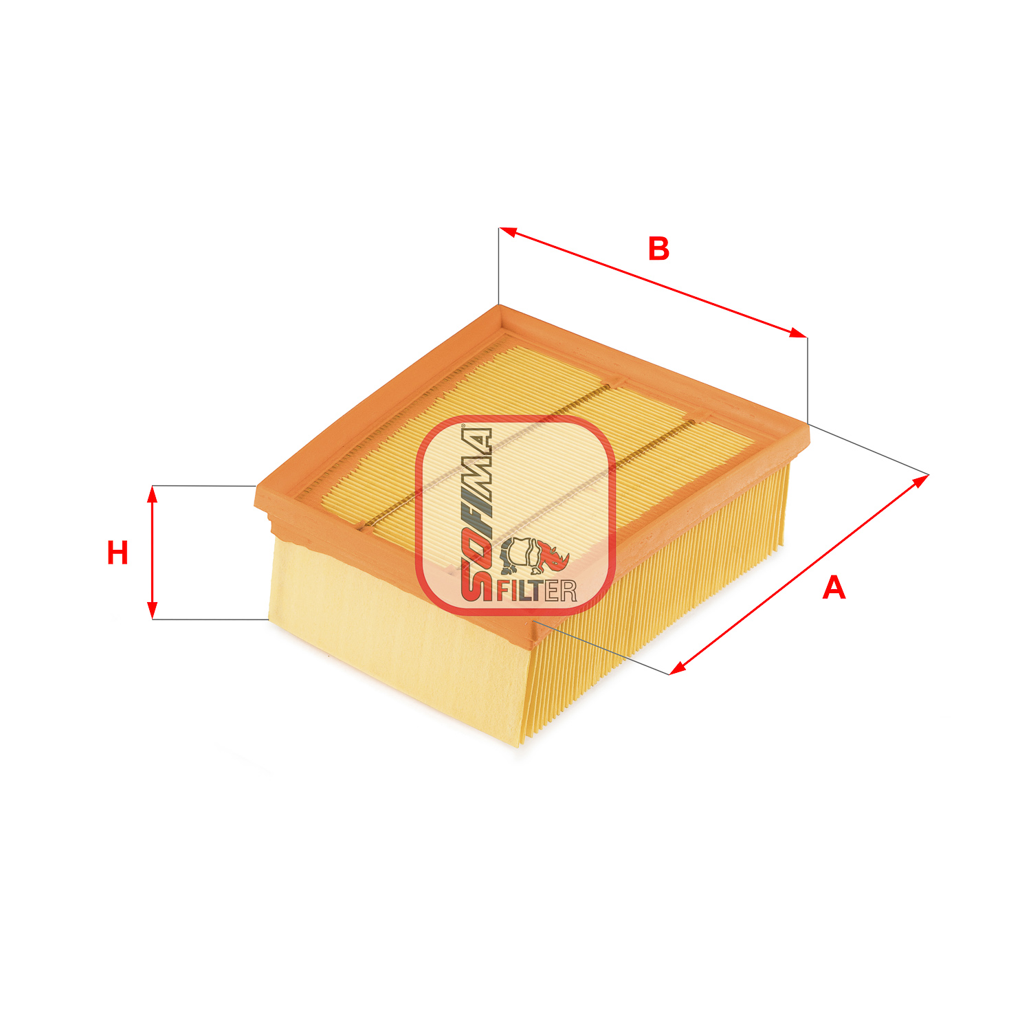 Повітряний фільтр   S 3712 A   SOFIMA