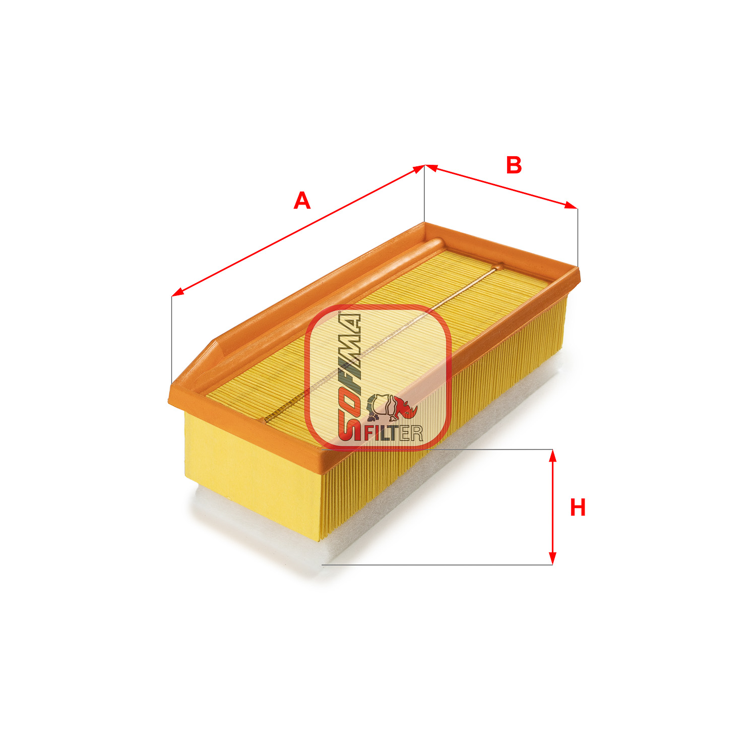 Повітряний фільтр   S 3A16 A   SOFIMA