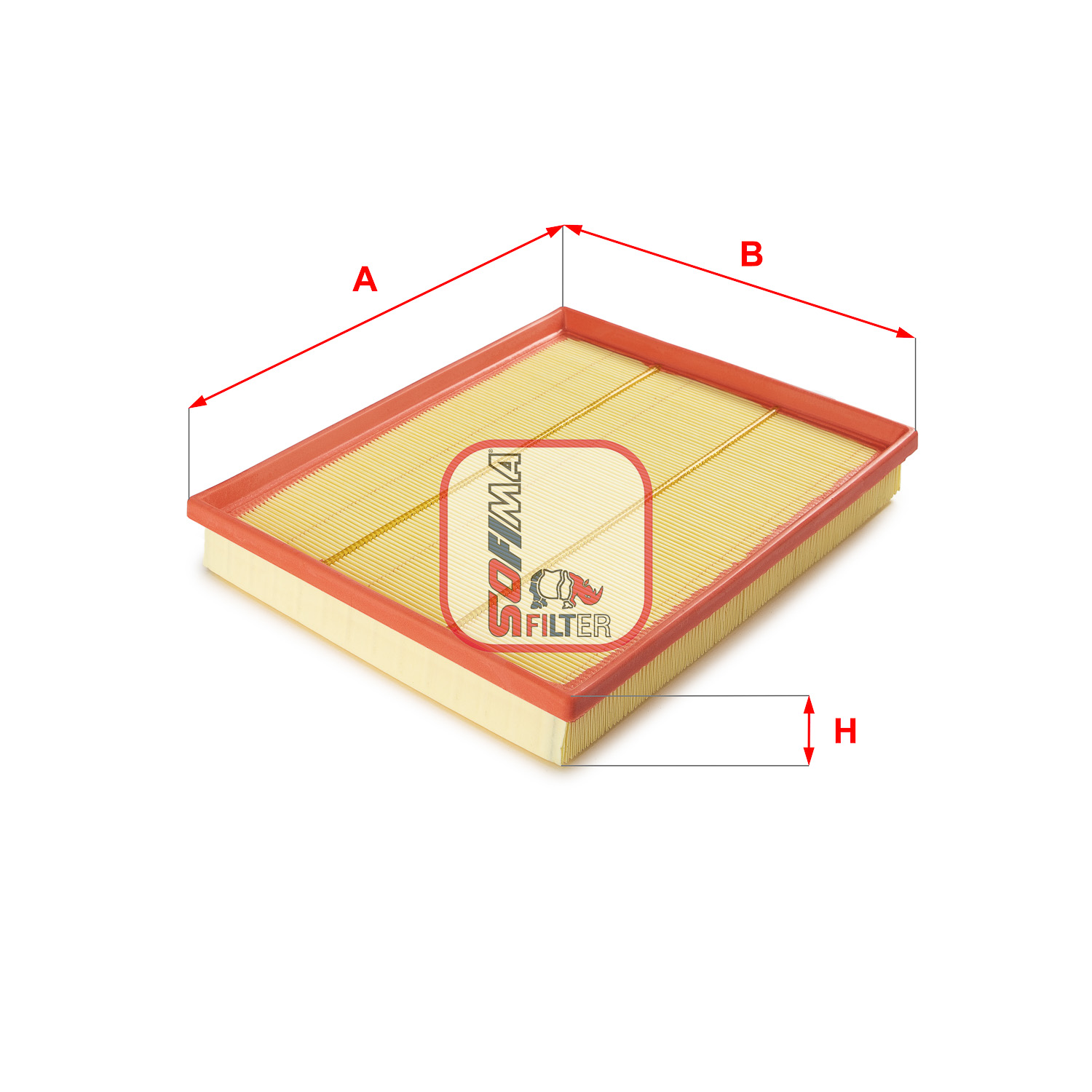 Повітряний фільтр   S 3A17 A   SOFIMA
