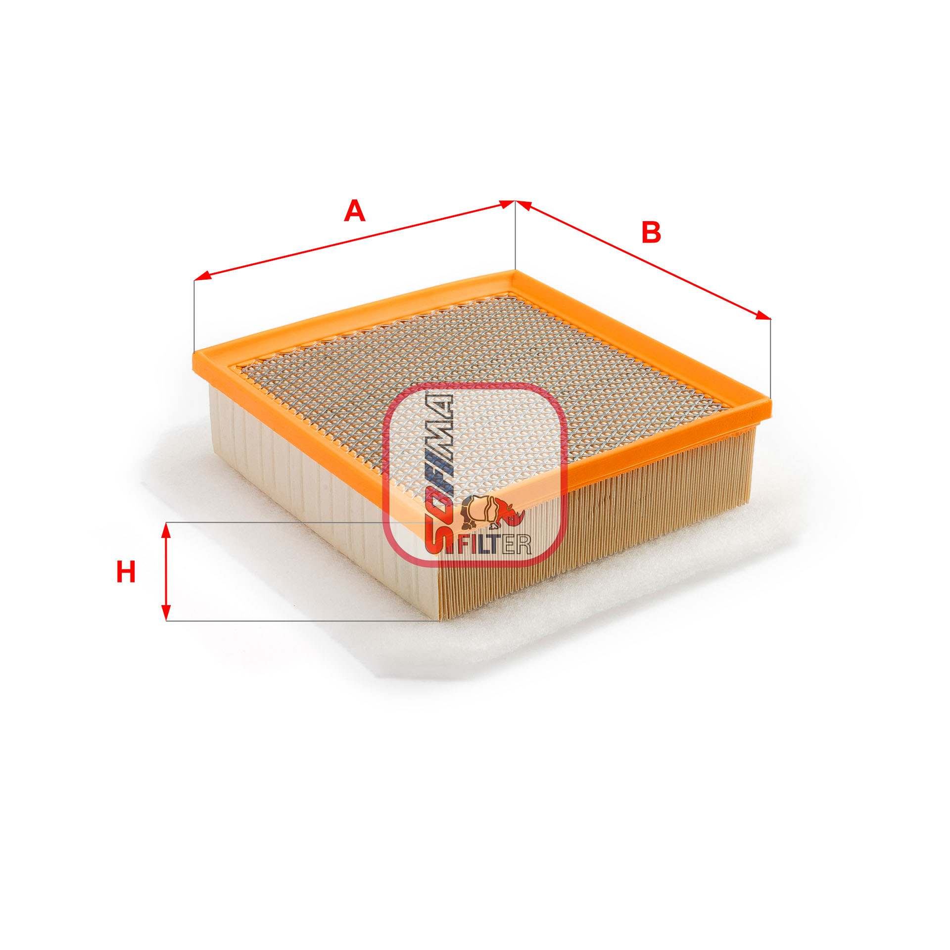 Повітряний фільтр   S 3A37 A   SOFIMA