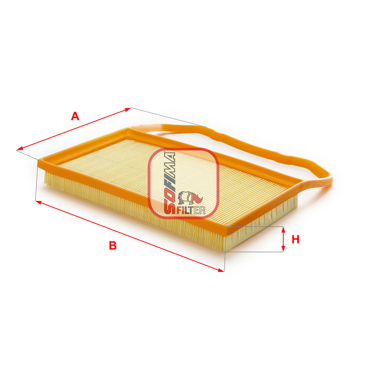 Повітряний фільтр   S 3A42 A   SOFIMA