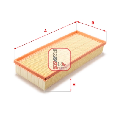 Повітряний фільтр   S 3B26 A   SOFIMA