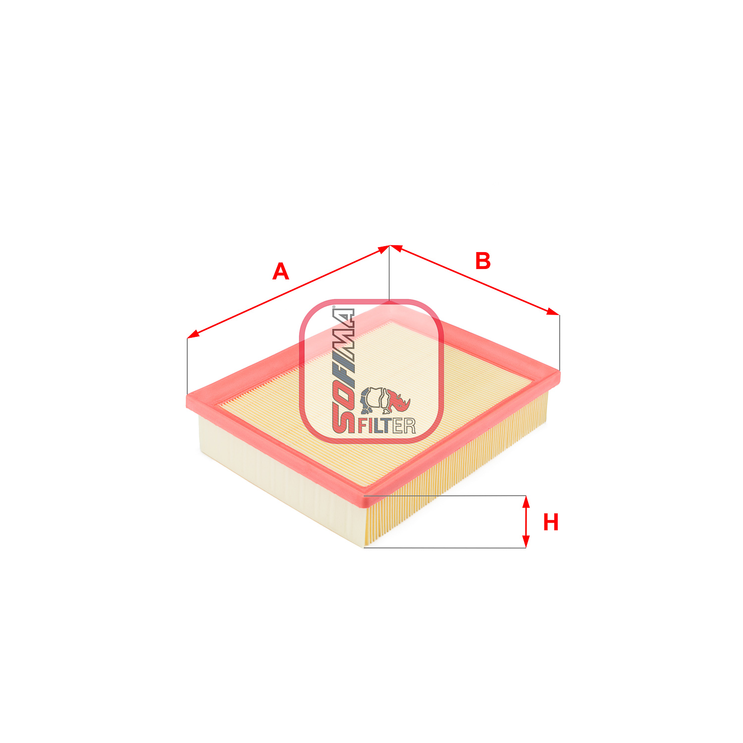 Повітряний фільтр   S 8630 A   SOFIMA