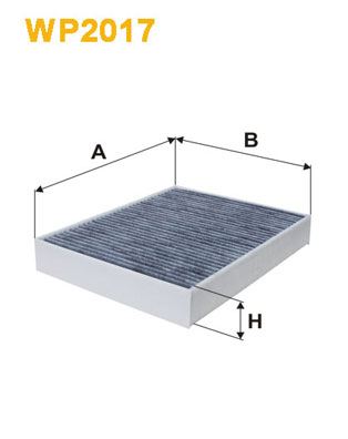 Фільтр, повітря у салоні   WP2017   WIX FILTERS