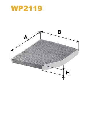 Фільтр, повітря у салоні   WP2119   WIX FILTERS