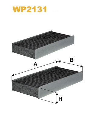 Фильтр, воздух во внутренном пространстве   WP2131   WIX FILTERS