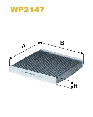 Фільтр, повітря у салоні   WP2147   WIX FILTERS