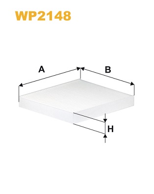 Фільтр, повітря у салоні   WP2148   WIX FILTERS