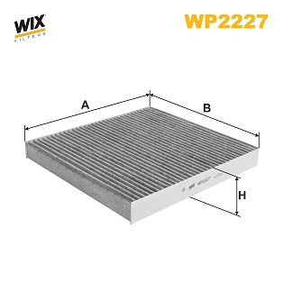 Фільтр, повітря у салоні   WP2227   WIX FILTERS