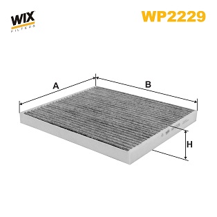 Фільтр, повітря у салоні   WP2229   WIX FILTERS