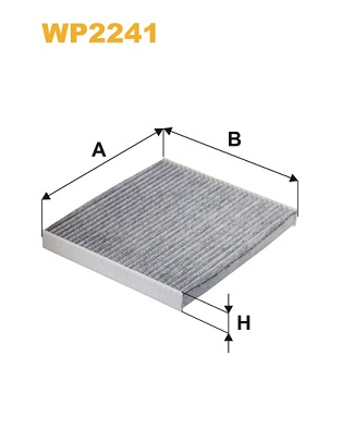 Фильтр, воздух во внутренном пространстве   WP2241   WIX FILTERS