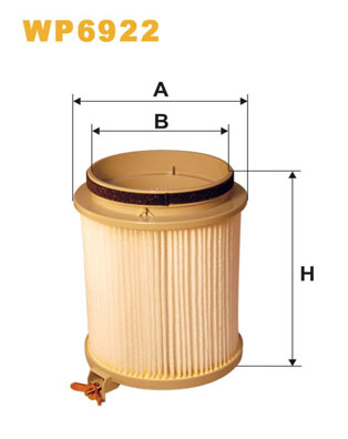 Фильтр, воздух во внутренном пространстве   WP6922   WIX FILTERS