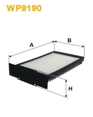 Фільтр, повітря у салоні   WP9190   WIX FILTERS