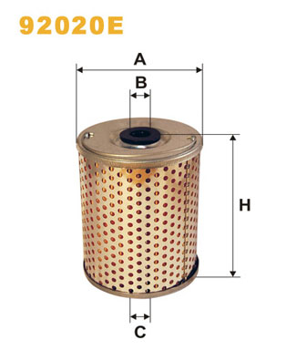 Гідравлічний фільтр, механізм рульового керування   92020E   WIX FILTERS