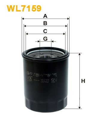 Оливний фільтр   WL7159   WIX FILTERS