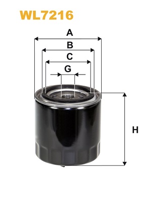 Масляный фильтр   WL7216   WIX FILTERS