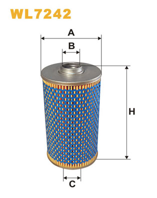 Оливний фільтр   WL7242   WIX FILTERS