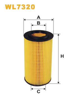 Оливний фільтр   WL7320   WIX FILTERS