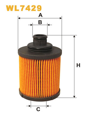 Оливний фільтр   WL7429   WIX FILTERS