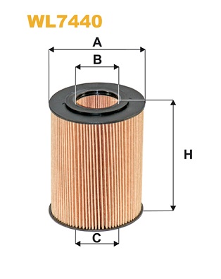 Масляный фильтр   WL7440   WIX FILTERS