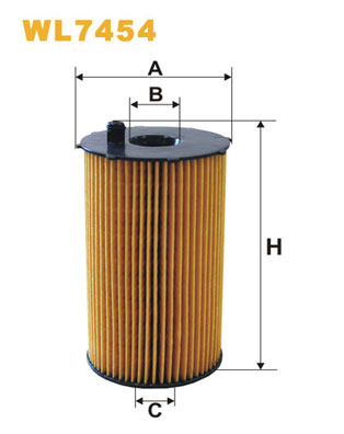 Масляный фильтр   WL7454   WIX FILTERS