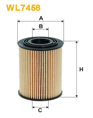 Оливний фільтр   WL7458   WIX FILTERS