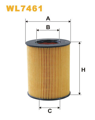 Оливний фільтр   WL7461   WIX FILTERS