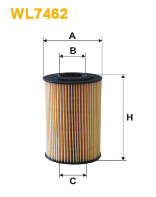 Оливний фільтр   WL7462   WIX FILTERS