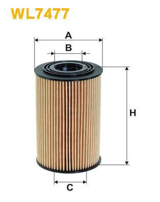 Масляный фильтр   WL7477   WIX FILTERS