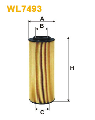 Оливний фільтр   WL7493   WIX FILTERS