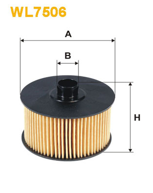 Оливний фільтр   WL7506   WIX FILTERS