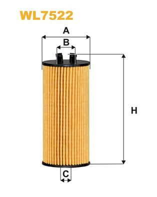 Оливний фільтр   WL7522   WIX FILTERS