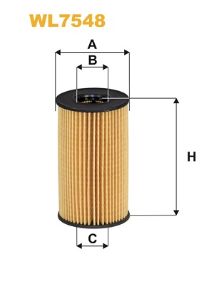 Оливний фільтр   WL7548   WIX FILTERS