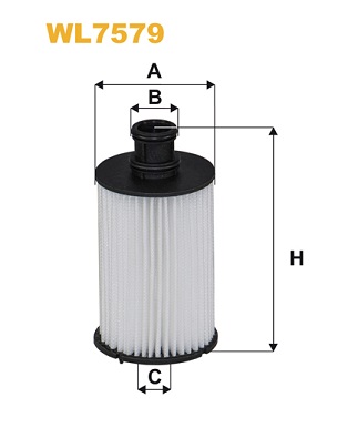 Оливний фільтр   WL7579   WIX FILTERS