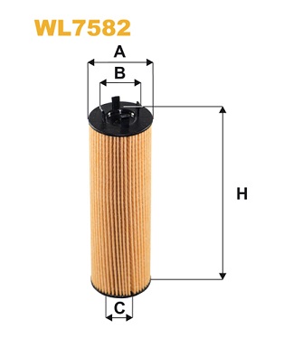 Оливний фільтр   WL7582   WIX FILTERS