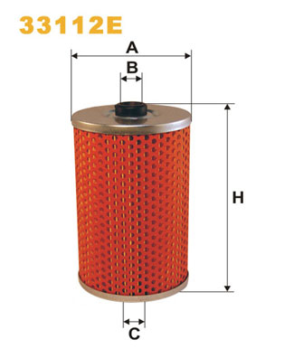 Фільтр палива   33112E   WIX FILTERS