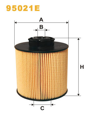 Фільтр палива   95021E   WIX FILTERS