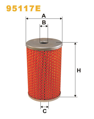 Топливный фильтр   95117E   WIX FILTERS