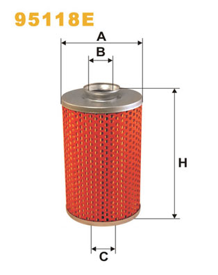 Топливный фильтр   95118E   WIX FILTERS