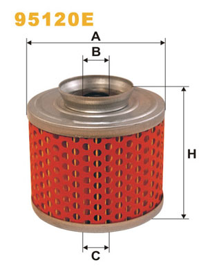 Топливный фильтр   95120E   WIX FILTERS