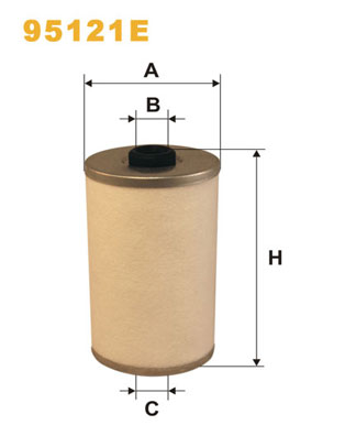 Топливный фильтр   95121E   WIX FILTERS