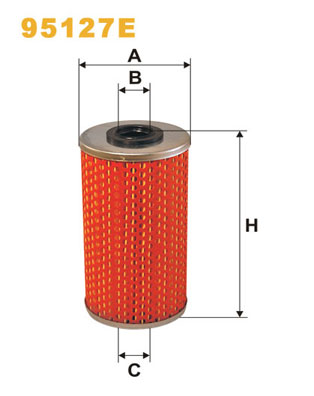 Топливный фильтр   95127E   WIX FILTERS