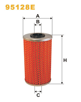 Топливный фильтр   95128E   WIX FILTERS