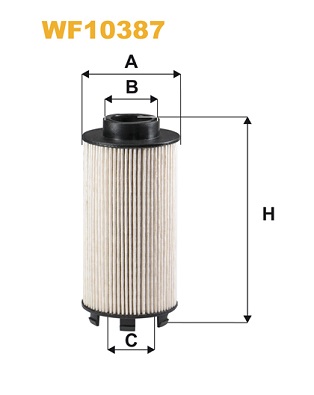 Топливный фильтр   WF10387   WIX FILTERS
